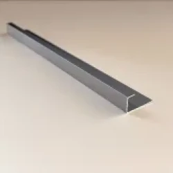 Gray U Profil Bitiş Çıtası